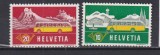 ELVETIA 1953 TRANSPORTURIMI. 586-587 MNH