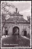 1736 - ULTRA RARITATE Alba-Iulia, Stampila LEGIONARA, timbru CODREANU used 1940, Circulata, Fotografie