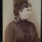 CDV atelier J. TIEDGE Bucarest / &rdquo;Calea Victoriei 11 langa Policie&rdquo; rara sec XIX