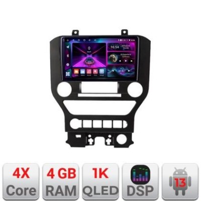 Navigatie Ford Mustang 2015-2020 A-MUSTANG-NAVI 4+64 InCell Display 1K Android Waze USB Navigatie Internet Youtube Radio CarStore Technology foto