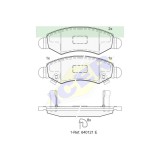 Set placute frana Icer 181731, parte montare : Punte Fata