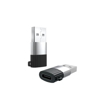 Adaptor OTG Tip C - MicroUSB (Negru) XO Design NB149-C foto