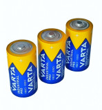 Set 3 baterii LR14, C, alkaline, Varta, Kodak