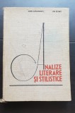 Analize literare și stilistice - Sorin Alexandrescu, Ion Rotaru
