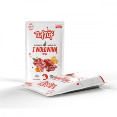 Tuf Tuf, Hrana umeda pentru caini, vita cu dovleac, 500g foto