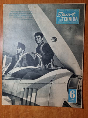 sport si tehnica iunie 1969-brasovul aviatic,turneu motociclist foto