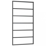 Cumpara ieftin Usa glisanta, negru, 102x205 cm, sticla ESG si aluminiu