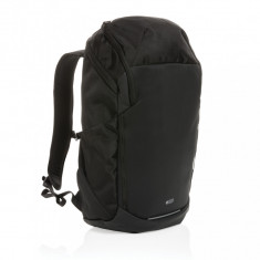 Rucsac sport casual, Swiss Peak by AleXer, 22FEB0477, 28x14x49 cm, Poliester, Negru, breloc inclus foto