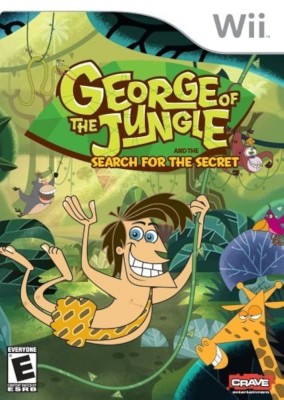 Joc Nintendo Wii George of the Jungle joc copii de colectie retro foto
