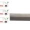 Panou reparatie usa Mercedes SPRINTER 208-416 (W901-905), 01.1995-2006, VW LT II 05.1996-2005, partea dreapta, lungime 1185 mm, inaltime 355 mm, cu i