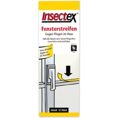 Benzi pentru ferestre impotriva mustelor din casa Insectex, set 12 bucati