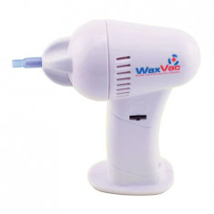 Aparat cu vacuum pentru curatarea urechilor cu 4 capete, model Wax Vac foto