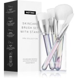 Notino Spa Collection Skincare brush set with stand set de pensule pentru &icirc;ngrijirea pielii