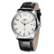 Ceas barbatesc de mana T-Winner Clasic Retro Fashion Mecanic Automatic Vintage Casual Elegant Negru Alb
