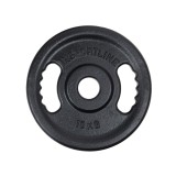 Disc Greutate fier inSPORTline Castblack OL 10kg/50mm,