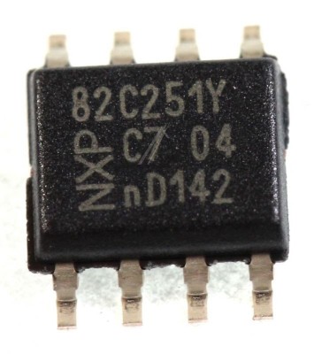 82C251Y C.I. SMD, SOIC8 PCA82C251T NXP foto