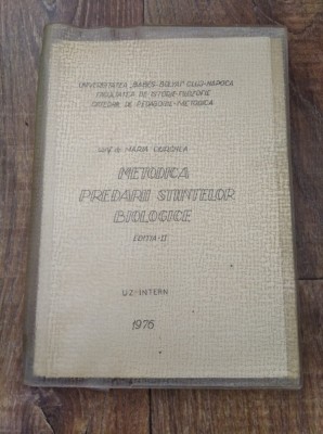 Metodica predarii stiintelor biologice, Editia II, Univ Babes-Bolyai foto