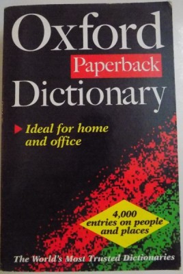 OXFORD PAPERBACK DICTIONARY, IDEAL FOR HOME AND OFFICE de ELAINE POLLARD, HELEN LIEBECK, 2000 foto