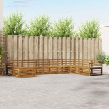 vidaXL Seturi de canapele 8 pcs natural Lemn Solid de Acacia 3373949