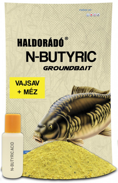 Haldorado - Nada N-Butyric Groundbait 800g + 50ml - Fermentat + Miere