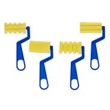 Set 4 role pentru pictat cu capete diferite,4 modele, Oem