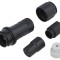 Conector mamă circular 6 pini IP68