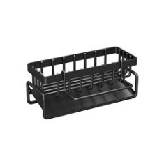Organizator universal de bucătărie, negru, 23x9 cm