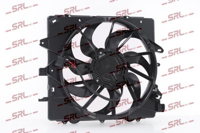 Ventilator radiator Cadillac Ats 13-, Cts 13-19, motor: 2.0 T, 3.6 V6, 3.6 V6 T, 4 pini, SRLine, 19333232; 22855310