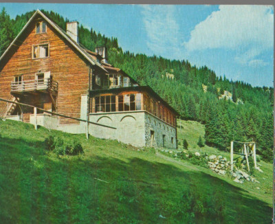 CPI B14167 CARTE POSTALA - MUNTII BUCEGI. CABANA &amp;quot;PADINA II&amp;quot; foto