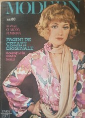 REVISTA MODA MODERN CU TIPARE 60/1971