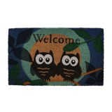 Covor intrare interior / exterior Print Coir RT113, 45 x 75 cm, cocos, multicolor, dreptunghiular