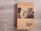 La pupitrul operei.Amintiri de Jean Bobescu