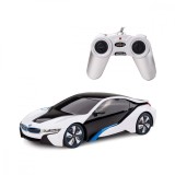 Masina cu telecomanda Rastar BMW I8, 1:24, Alb