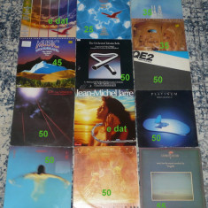 vinil Jean-Michel Jarre,Mike Oldfield,Andreas Vollenweider,pret in descriere