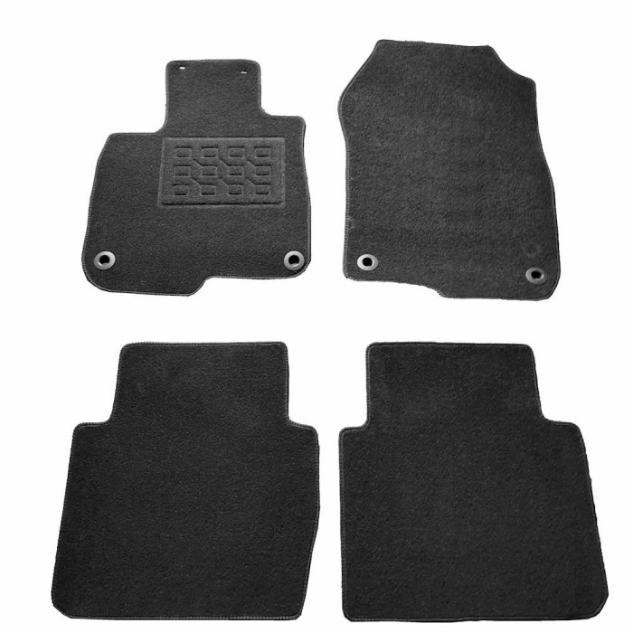 Covorase mocheta Honda CRV 2018-prezent, CR-V V HYBRID 2019-; Negre, set de 4 Buc. AutoDrive ProParts