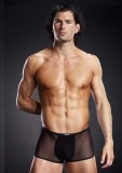 Boxeri barbati Micro Mesh Trunk Black S/M, Blue Line