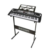 Orga electronica profesionala cu 54 de clape digitale Bontempi si suport metalic