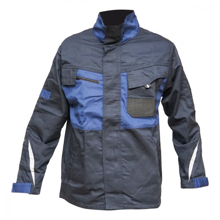 Jacheta de lucru poliester cu bumbac albastru navy M Breckner Germany