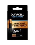 Baterii Duracell R3 AAA Optimum, 4 buc