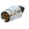 Fișă Priză 12V 7 Pini TATA Aluminiu HICO 64739 Auto