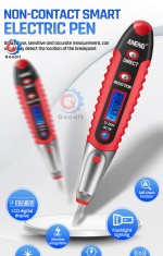 creion tester impamantare faza nul AC/DC 12-250V LCD Display foto