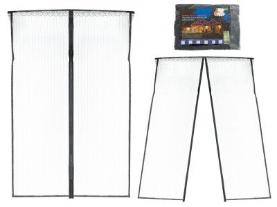 Plasa de tantari magnetica pentru usa, dimensiune 160 x 230 cm foto