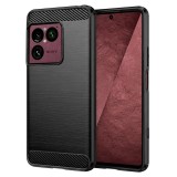 Husa Sony Xperia 1 VIII Asteroid GSM Carbon Silicone, negru