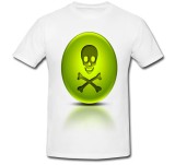 Tricou &quot; Skull and crossbones &quot;