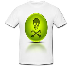Tricou &amp;quot; Skull and crossbones &amp;quot; foto