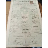 Act Czernowitz 1904 Cernăuți Diploma