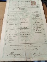 Act Czernowitz 1904 Cernăuți Diploma foto