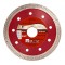Disc diamantat super-subtire Raider, 125 x 22.2 mm, profil turbo