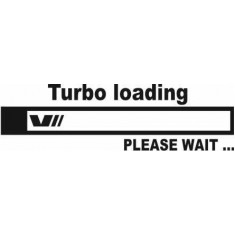 Sticker Auto Turbo Loading