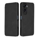 Husa 360&Atilde;&sbquo;&Acirc;&deg; Honor 90 Lite Techsuit Safe Wallet Plus, negru
